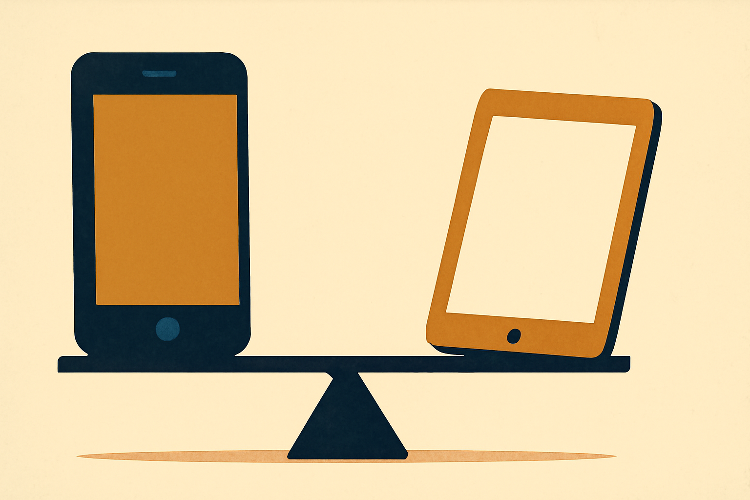 Editorial illustration for: Local Traffic Reality Check: Mobile Dominance vs. the Tablet Plateau