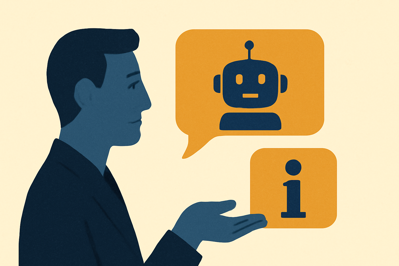 Editorial illustration for: Google Business Profiles Launch AI-Powered Messaging Agent and 'Collected Info' Button